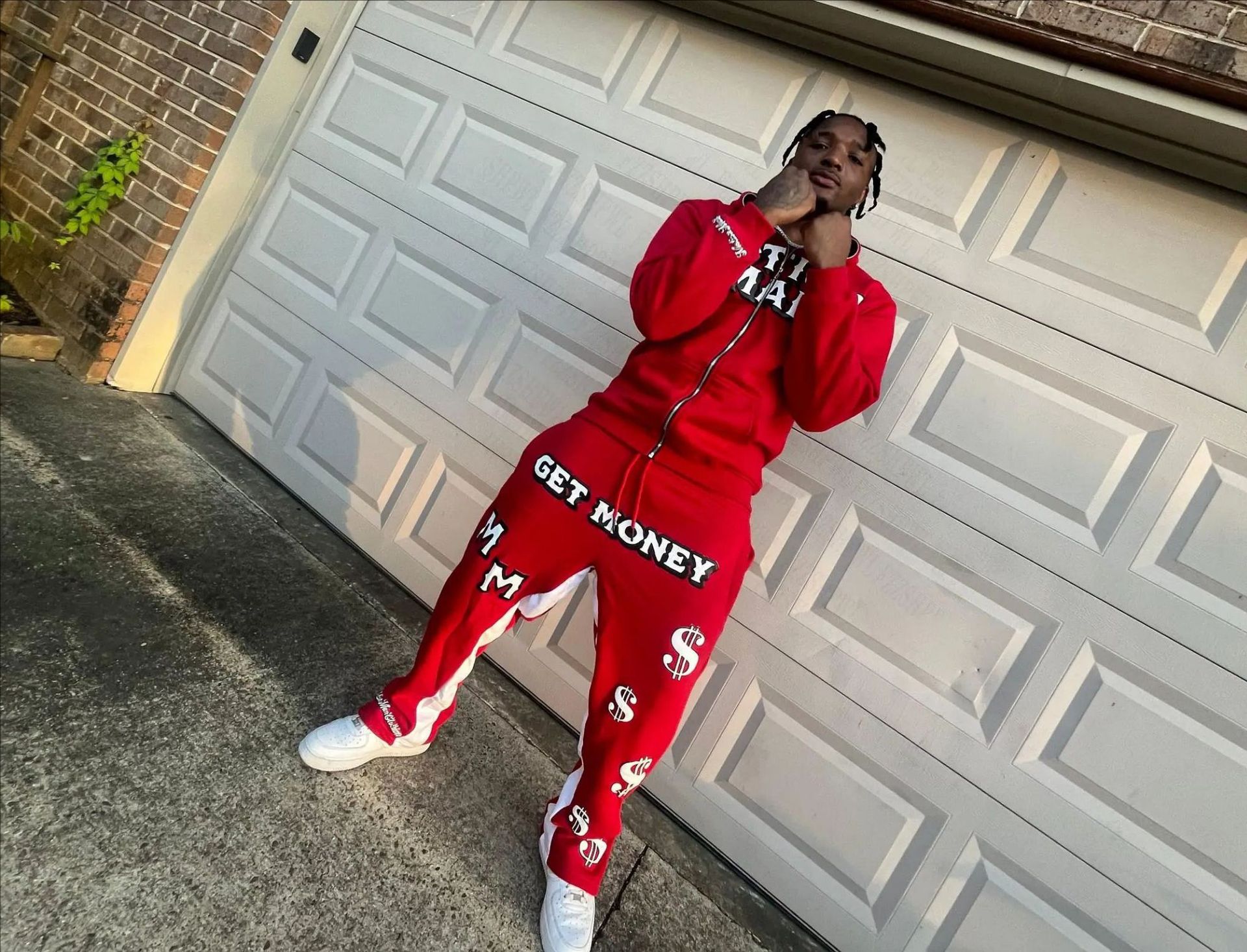 2024 New Letter Print Hoodie Jacket Hooded Top Harajuku American Street Style Hip Hop Set_voghion.com