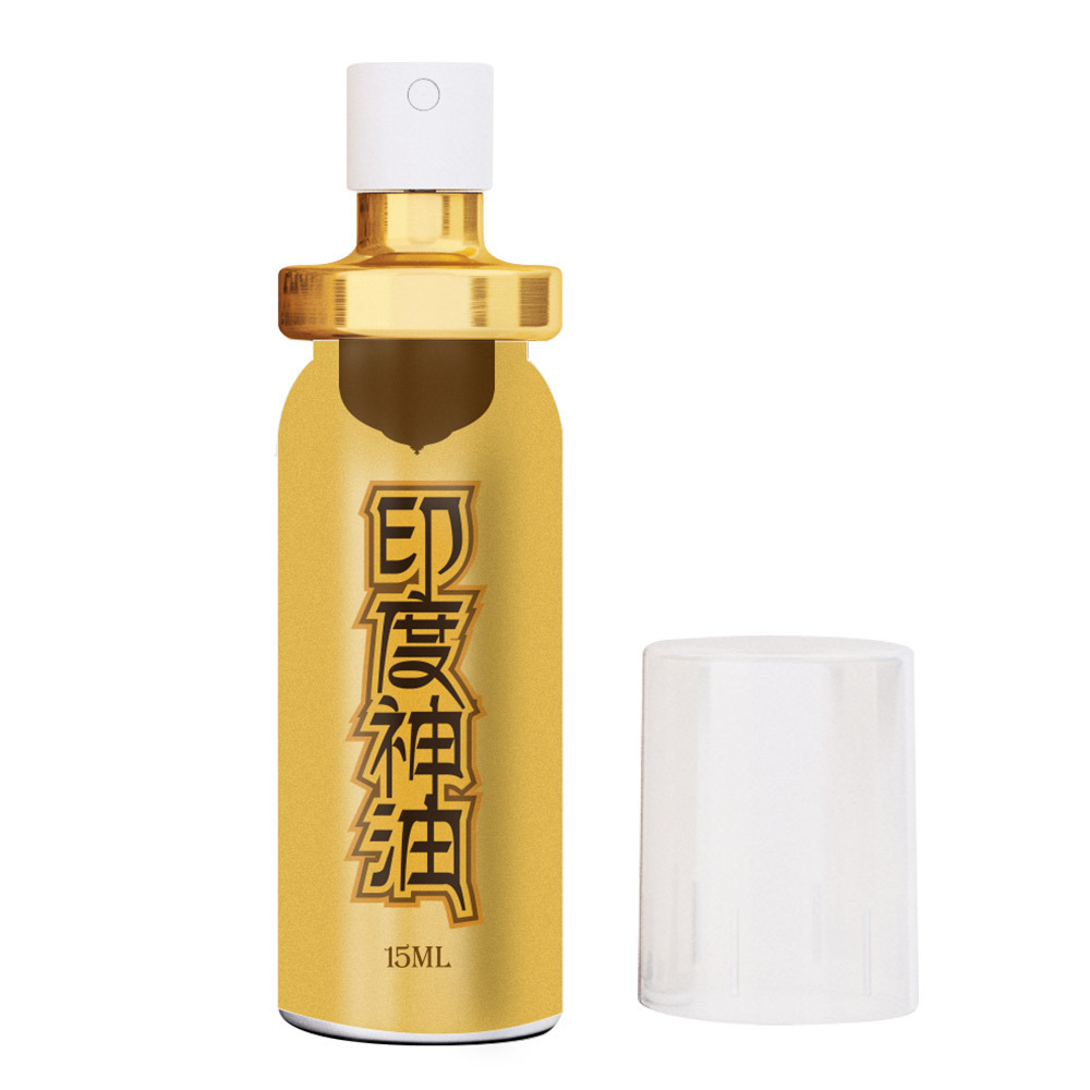 Naishi India Essential Spray Retardador para Hombres 15ml spray duradero para Hombres productos de salud, artículos sexuales