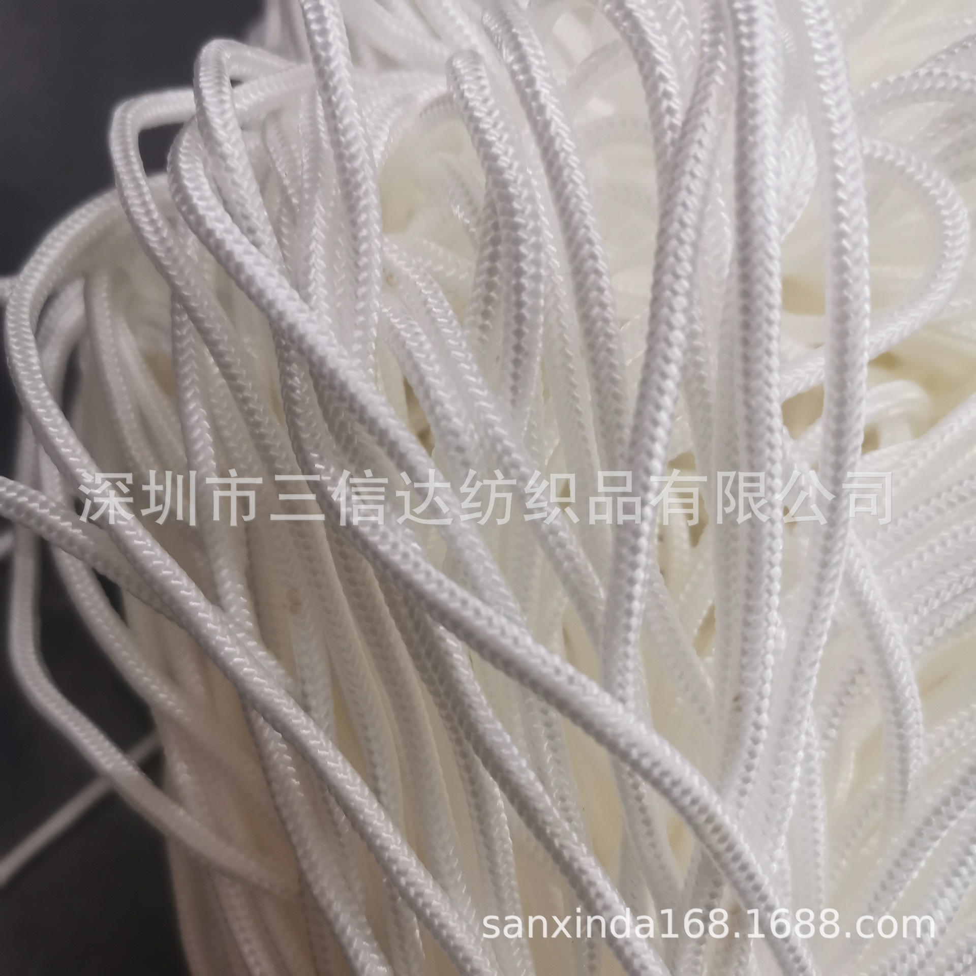 绳子包芯尼龙绳16股装饰户外安全绳3mm尼龙绳牵引绳窗帘拉绳相机