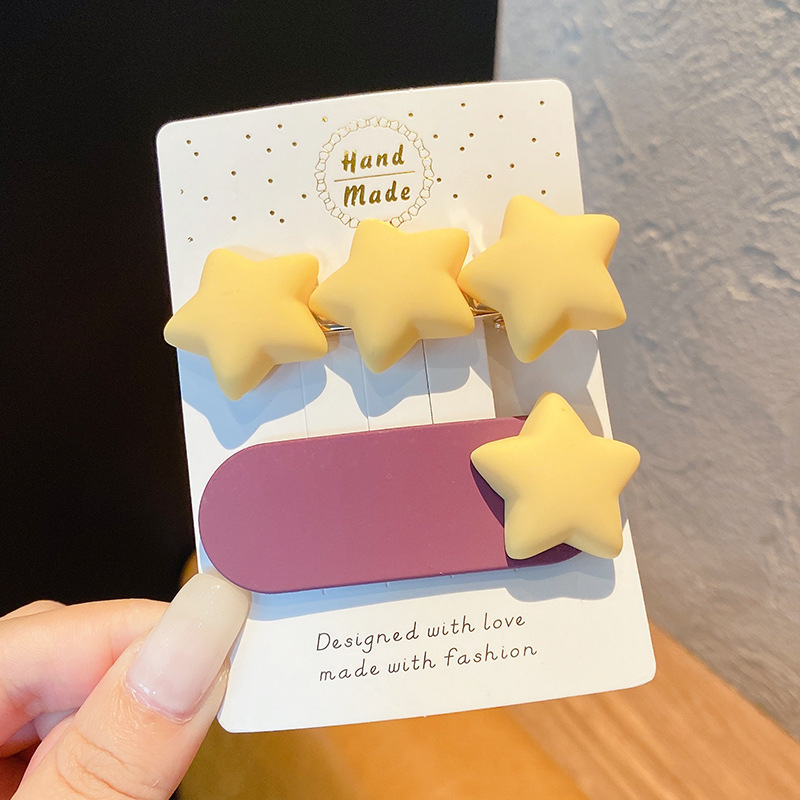 Clip de verano Corea del Sur lindo traje roto horquilla Accesorios para el cabello para niños