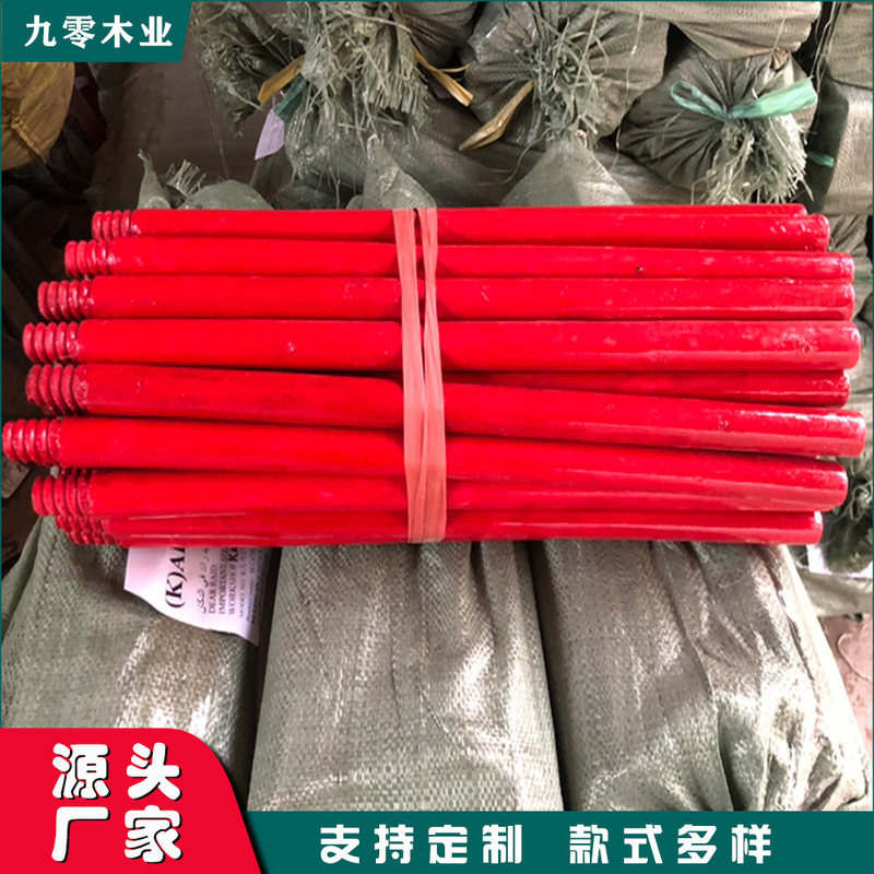 Roller-Type Paint Applicator with Plastic Handle, Colored Paint for Wood Products, Broom, Varnish, Wooden Pole Set, Paint Eucalyptus Stick Mop Set