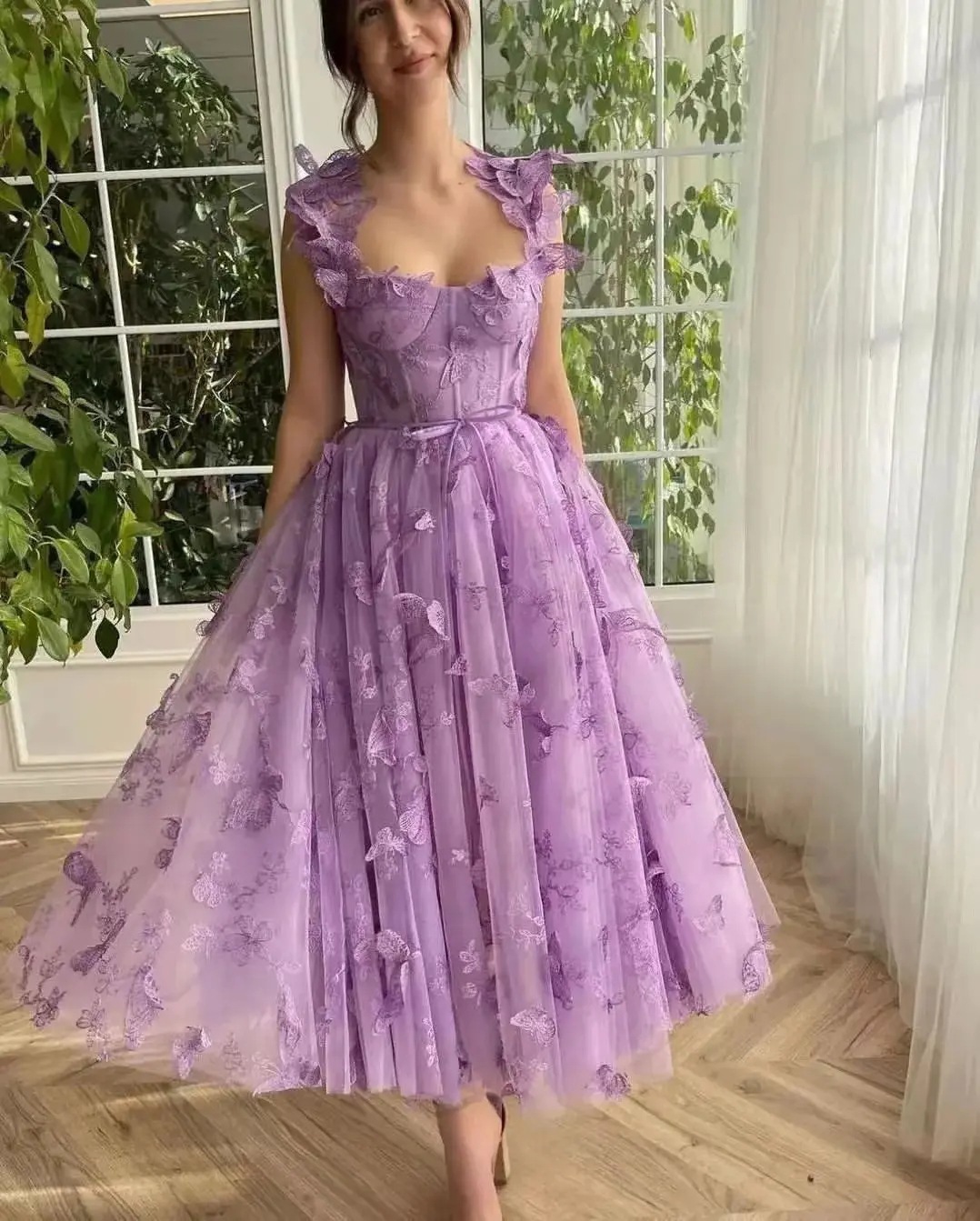 Europa y Estados Unidos vestido de fiesta mujer 2026 nuevo verde largo amazon elegante vestido de playa de encaje image 8