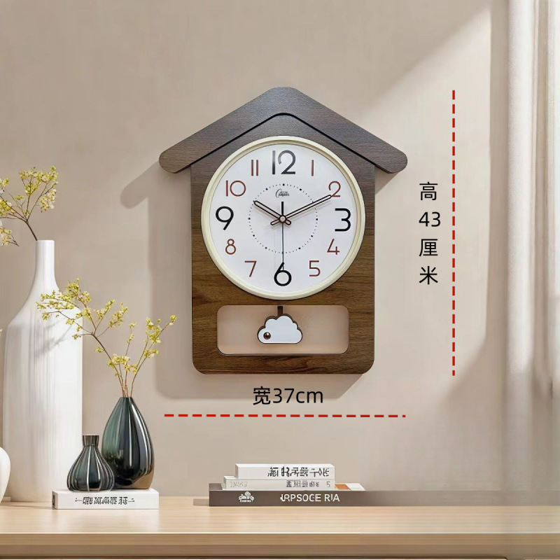 Kangbas サイレント壁時計リビングルームファッションホームベッドルーム 2025 新しい時計スマート時計壁掛けクォーツ時計|undefined