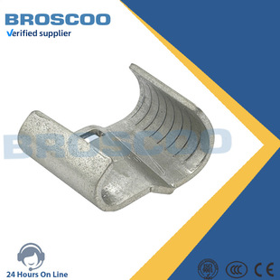 Brass tinned railway cable branch splice clamp taper clamp terminal wedge clamp C clamp