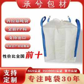 广东厂家支持定制出口内外拉筋成型内袋铝箔袋吨袋集装袋出口定制
