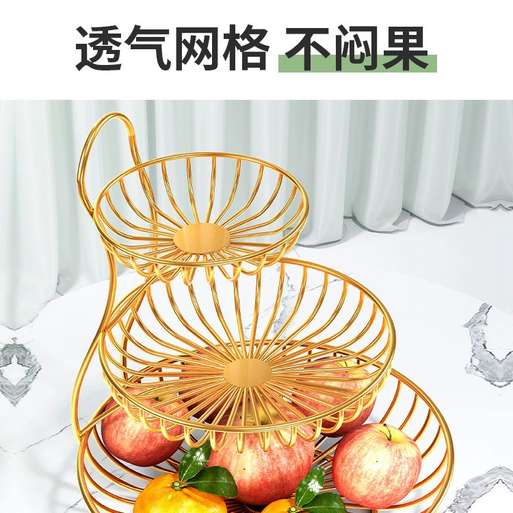Tian Buyou водяной фруктовый диспенсер для гостиной, кофейный столик, многоярусный ящик, поднос для снеков 2024