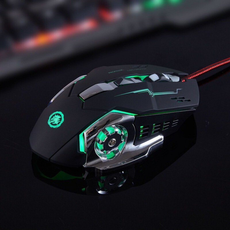 Cross-Border Hot Wheels Wireless Bluetooth Light-Emitting Charging Silent E-Sports Wired Mechanical Gaming Mouse Mouse Technology