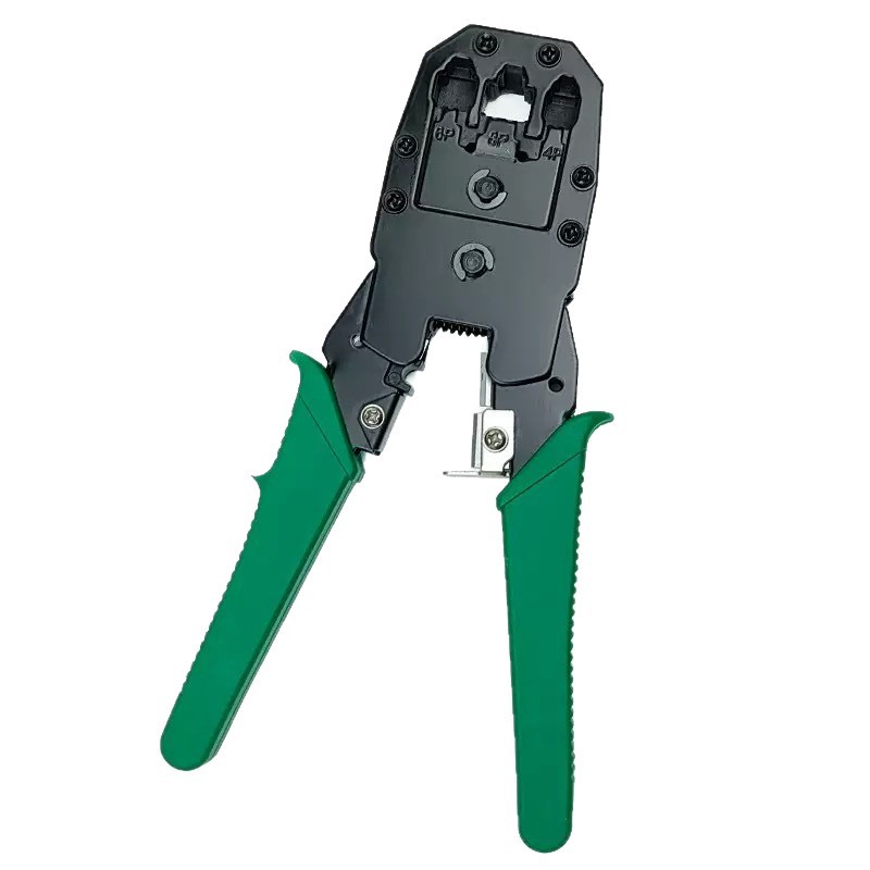 三用网钳 带剥线刀 电话网线水晶头压线钳 多功能剥线钳网络工具