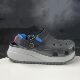 2024 spring and summer new cool walking couple hole shoes men's clog platform outdoor beach shoes casual sandals