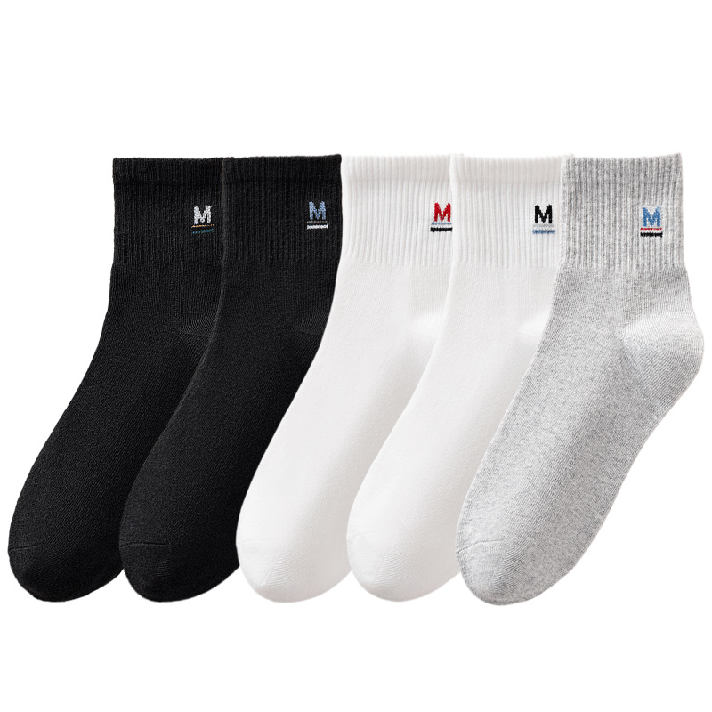 Calcetines de otoño y invierno, calcetines de hombre, calcetines transpirables, sin hueso, antiolor, calcetines blancas, calcetines de hombre, calcetines de hombre, calcetines de hombre, calcetines de hombre