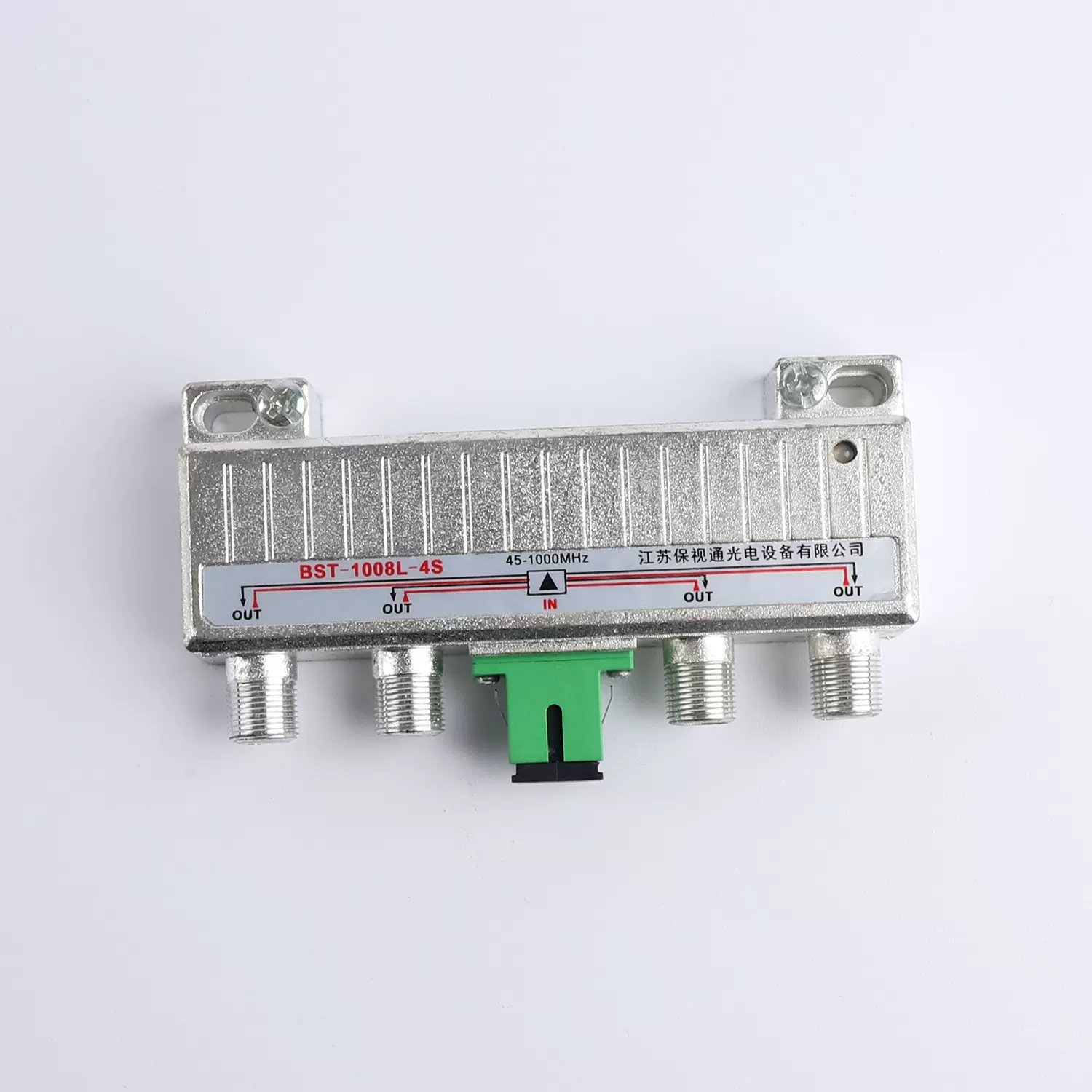 BST-1008L-4S馈电式家用光接收机45-1000MHZ有线电视4路光接收机
