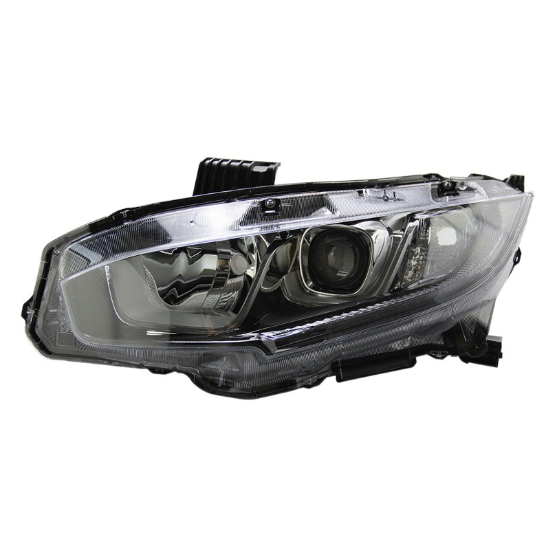 Adecuado para Honda Civic original bajo con faros 16-18 Civic galvanoplastia americano medio-Asamblea faros