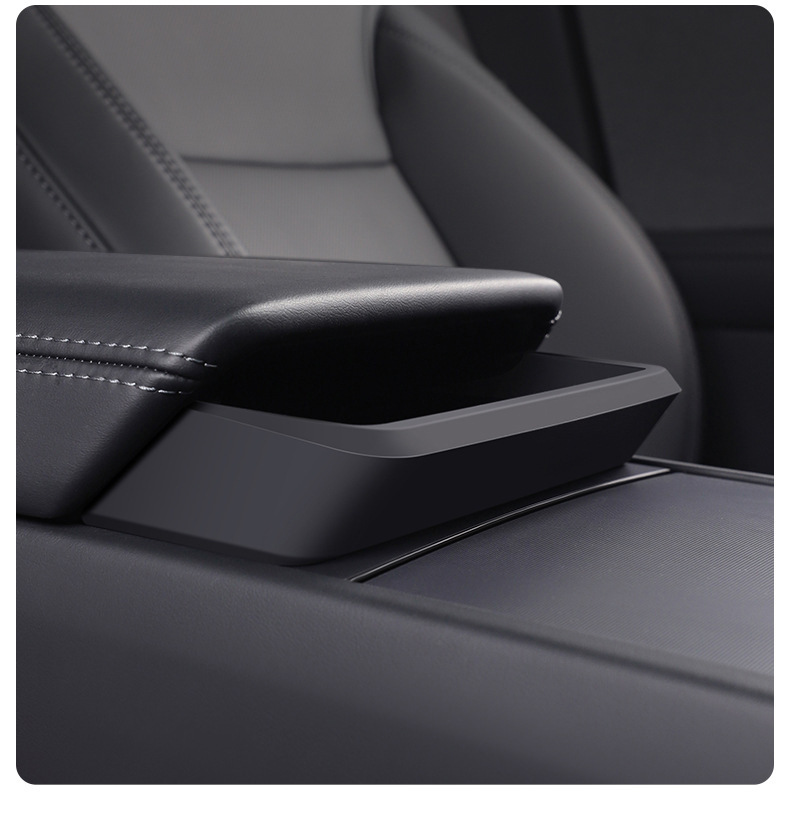 Suitable for Tesla Model 3/Y/L New Model Center Console Armrest Box Convenient Pocket 3W Silicone Convenient Glasses Pocket