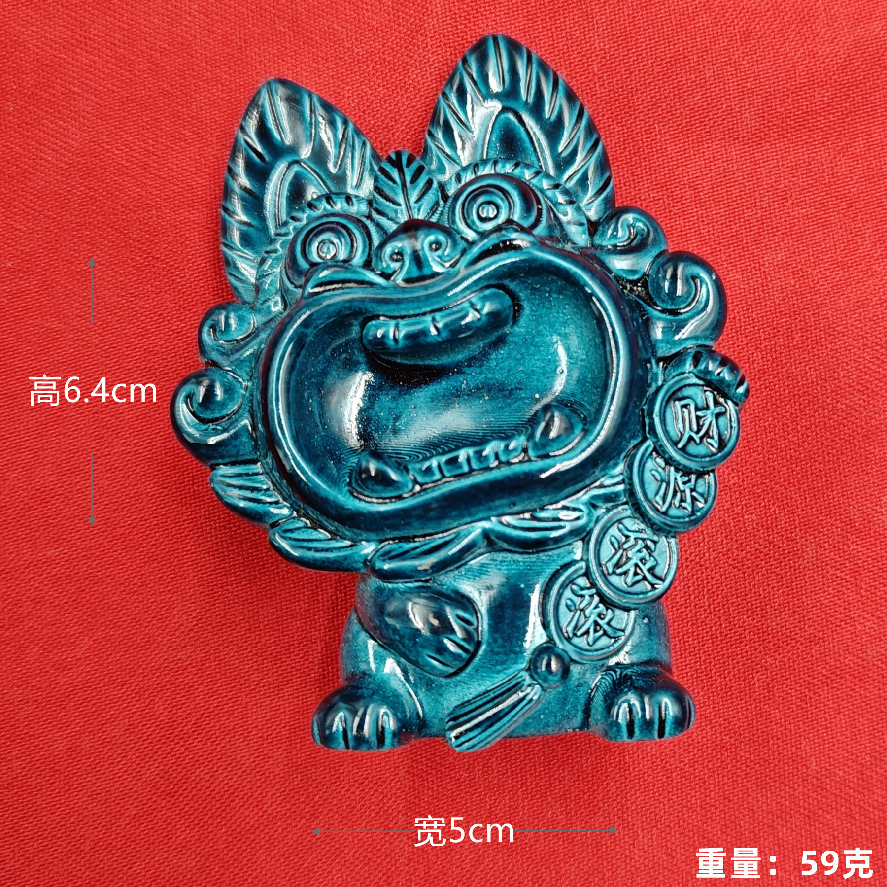 Nuevo azul oscuro (múltiples monedas de cobre) tiles gatos (pegatinas de refrigerador)