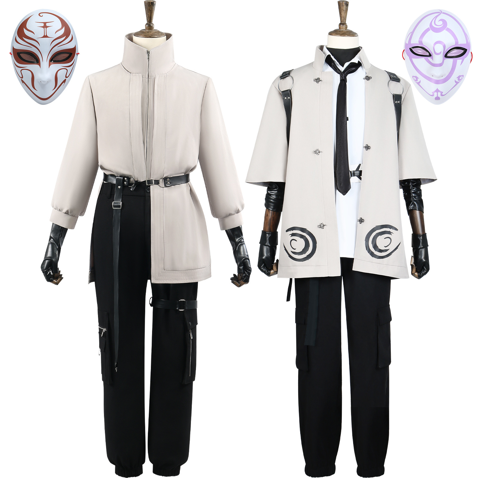 漫佳人凡尘神域cos服 假面小队王面cosplay二次元男动漫游戏C服装