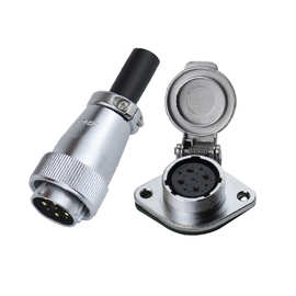 厂家直供航空插头插座WS24-2-3-4-9-10孔12针19芯TQ/ZG电连接器