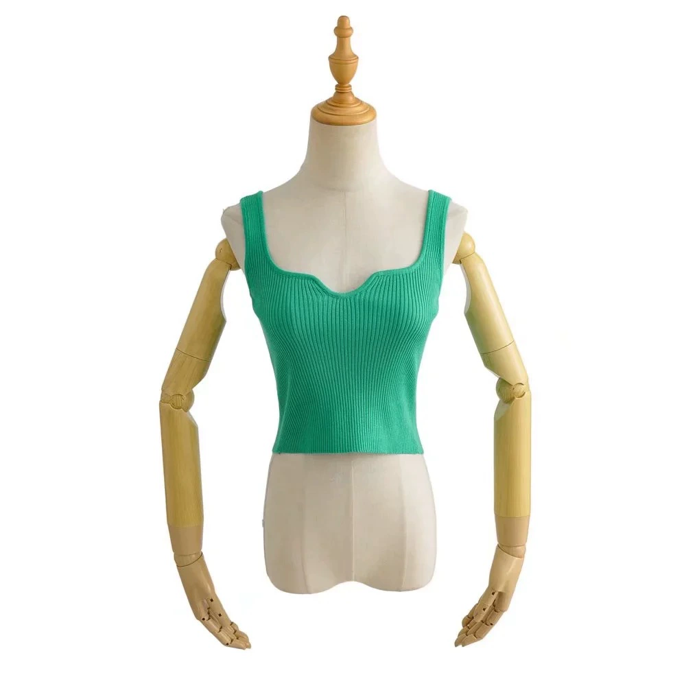 (Cross-border trading), knitted vest, summer tank top, European style, backless, slim fit