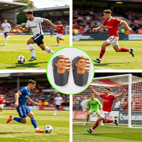 Football Shin Guard Children's and Adult Sports Protection Inserts
