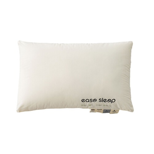 A pair of soft sleep aid pillow cores for single use, made of 100% cotton, suitable for five-star hotels, with a low profile design, specifically for neck protection