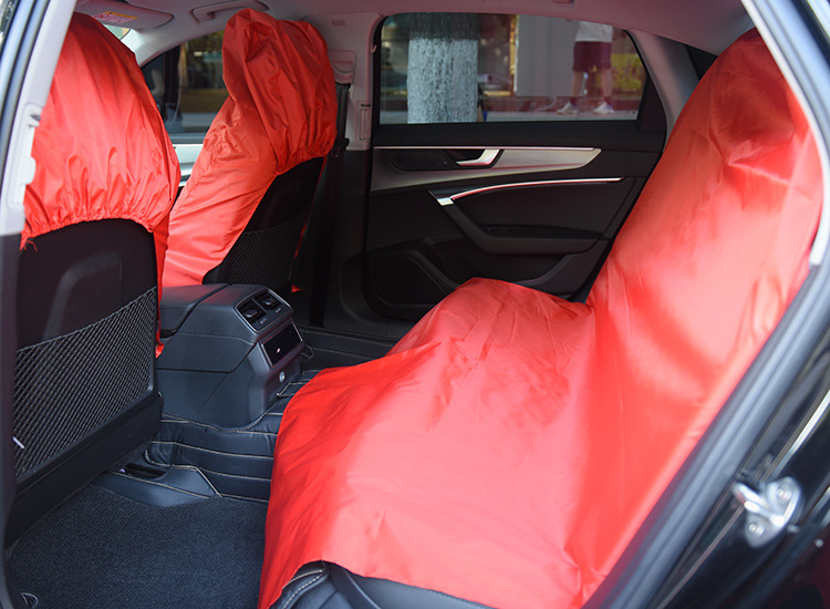 seat cover special — Didi Seat cushion, seat cover - red-front-and-rear-seat-cover