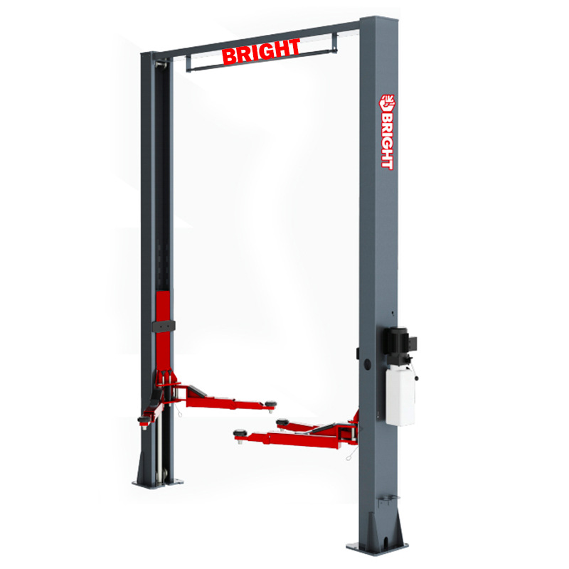 BRIGHT火鹰高端双柱龙门举升机BETA 40BE双边解锁汽车维修店