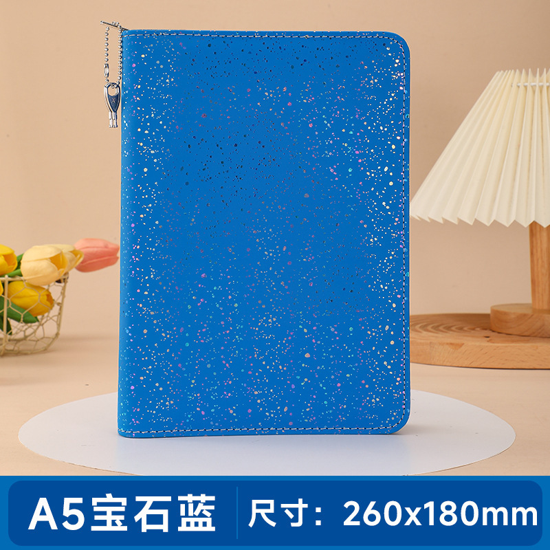 Bolsa con cremallera de grano de madera blanda, cuaderno, oficina de negocios multifuncional, cuaderno, diario de regalos de vacaciones empresariales para maestros
