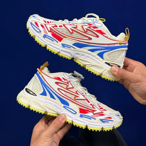 Cross-border high-end off-white dad shoes for men and women, retro versatile thick-soled OW deconstructed casual running sneakers