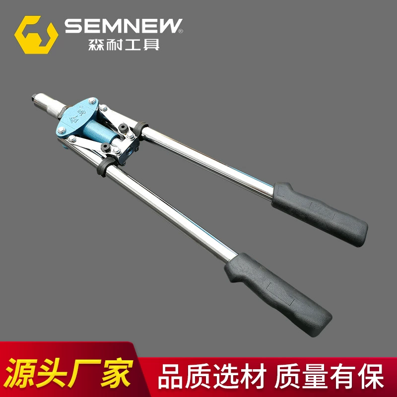 Jinma ручной двойной ручкой с вытягиванием сердечника заклепки крышка пистолета инструмент для заклепок JM-201 очень большой тяжелый пистолет для заклепок