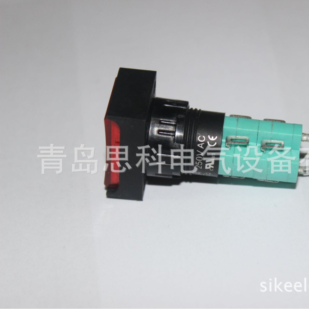 全新原装正品 伊玛EMA长方形自复位带灯按钮01P-RM40.S2P 红+L12V