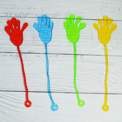 Factory direct sales sticky big palm sledge hammer soft material sticky hand whole person toy nostalgic hanging board Yiwu toys wholesale