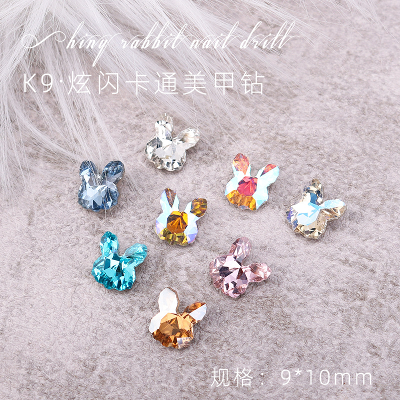 glass rabbit for manicure