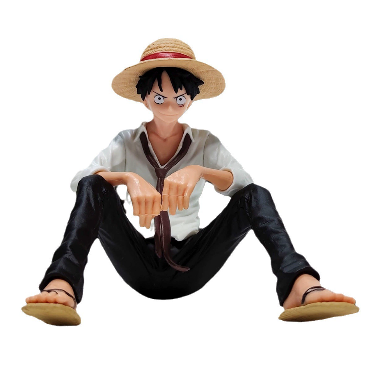 Коллекционная аниме-статуя Один за несколькими персонажами из One Piece, динамичная поза, детальная роспись, класс 9 см