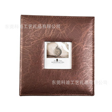 超大容量皮革封面婚礼家庭PU 皮革封面相册 200 张照片豪华相册