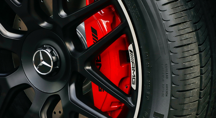 Suitable for Mercedes-Benz Large Gw464G500G350G550 Modified Calipers, Front Six and Rear One Large Brake Disc, Large Calipers