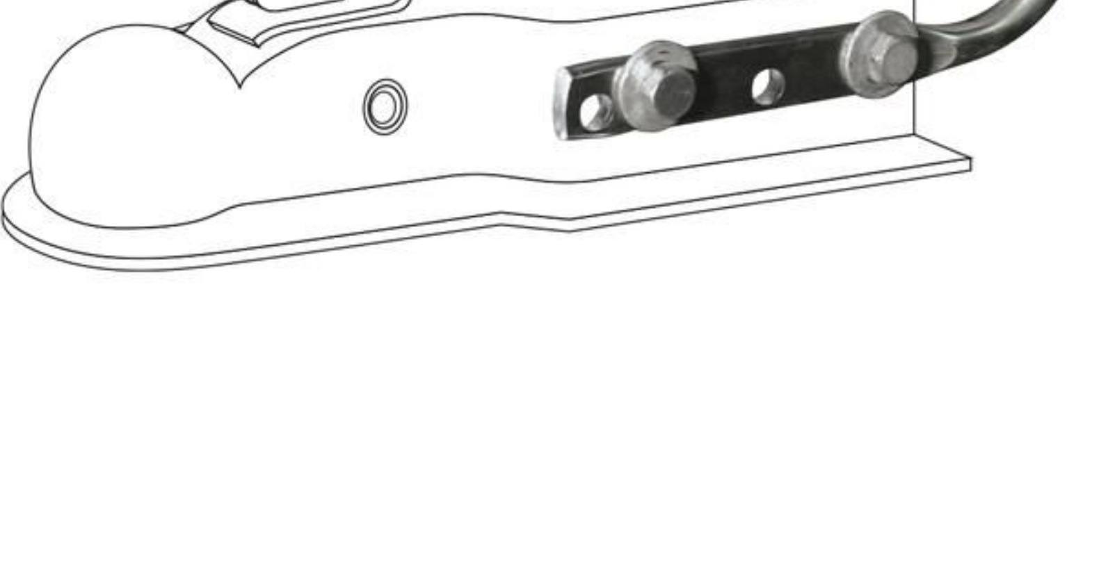 American trailer ball Hood Ball cover lifting handle RV connector handle car trailer modification accessories
