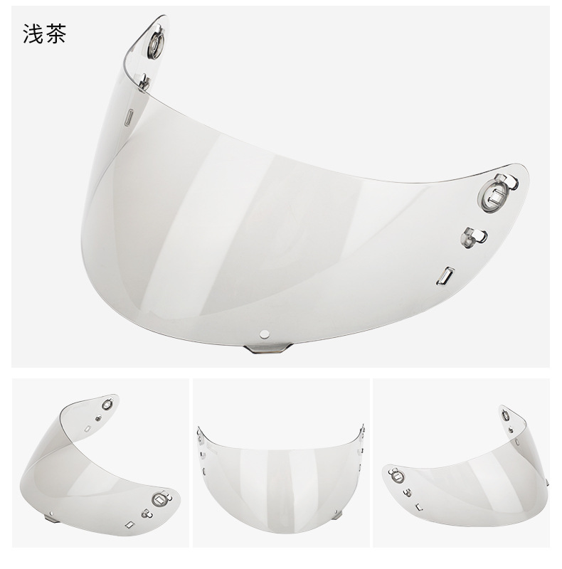 Motorcycle Helmet Ic04 Lens Suitable for Airflite-Ic-04 Helmet Accessories Anti-Glare Lens Cross-Border