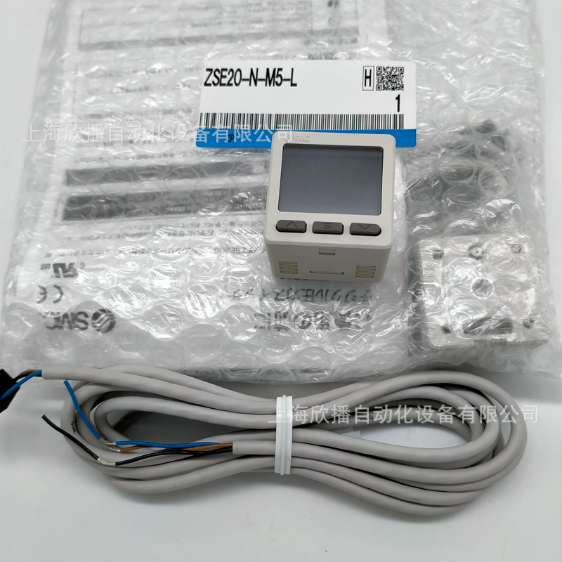 SMC原装ZSE20-N-M5-L/3画面高精度数字式压力开关实物拍摄