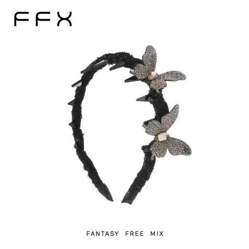FANTASY FREE MIX【星光蝴蝶】轻奢立体满钻蝴蝶超闪齿梳多功能发|undefined