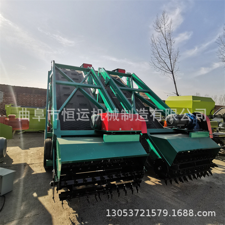 发酵池横移款取草机 电动升降取料机 自走式扒料机