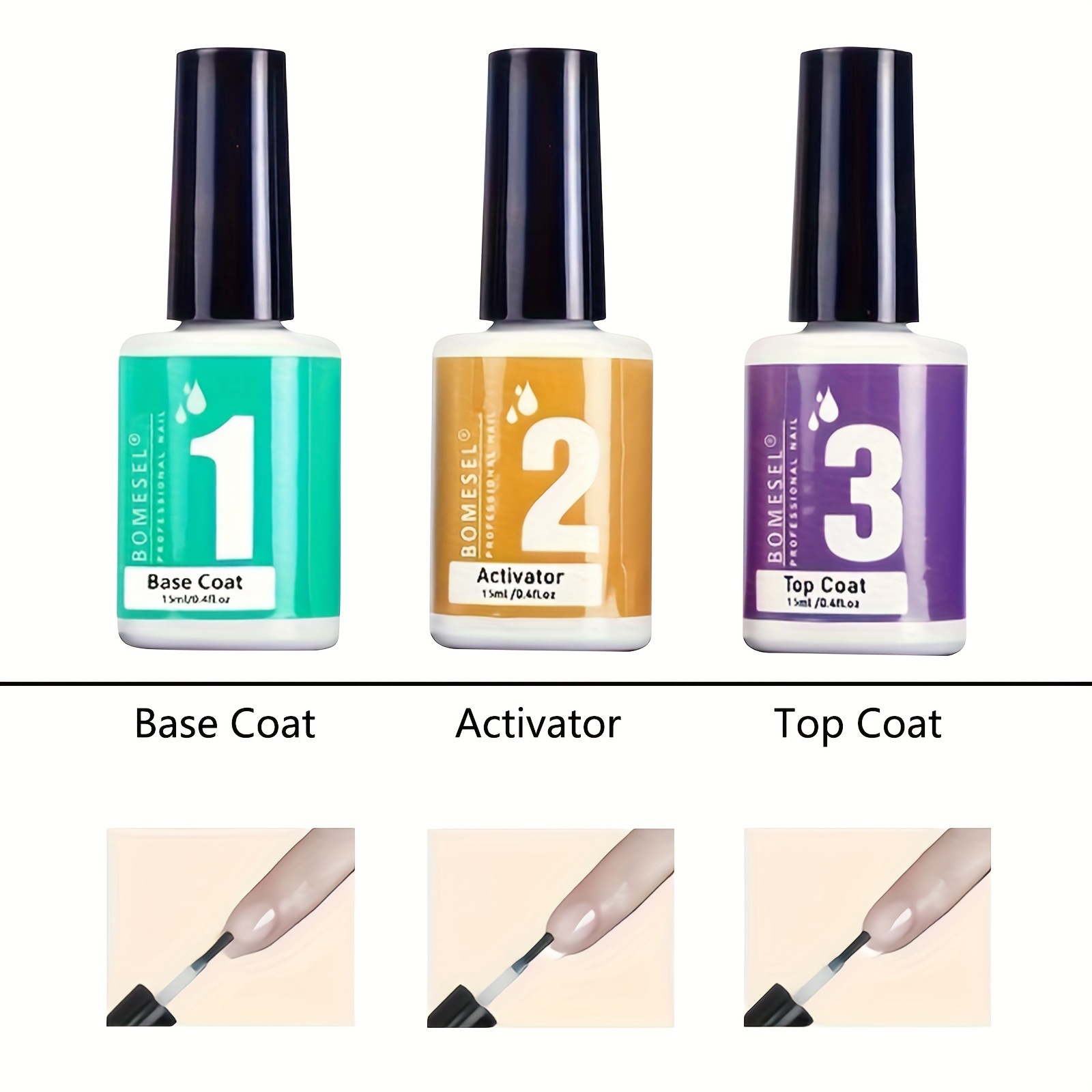 Manicure Low-Bumble Powder Manicure Infiltration Powder Manicure DIP Powder puede ser un producto alternativo y puede ser un conjunto de polvo de marca.