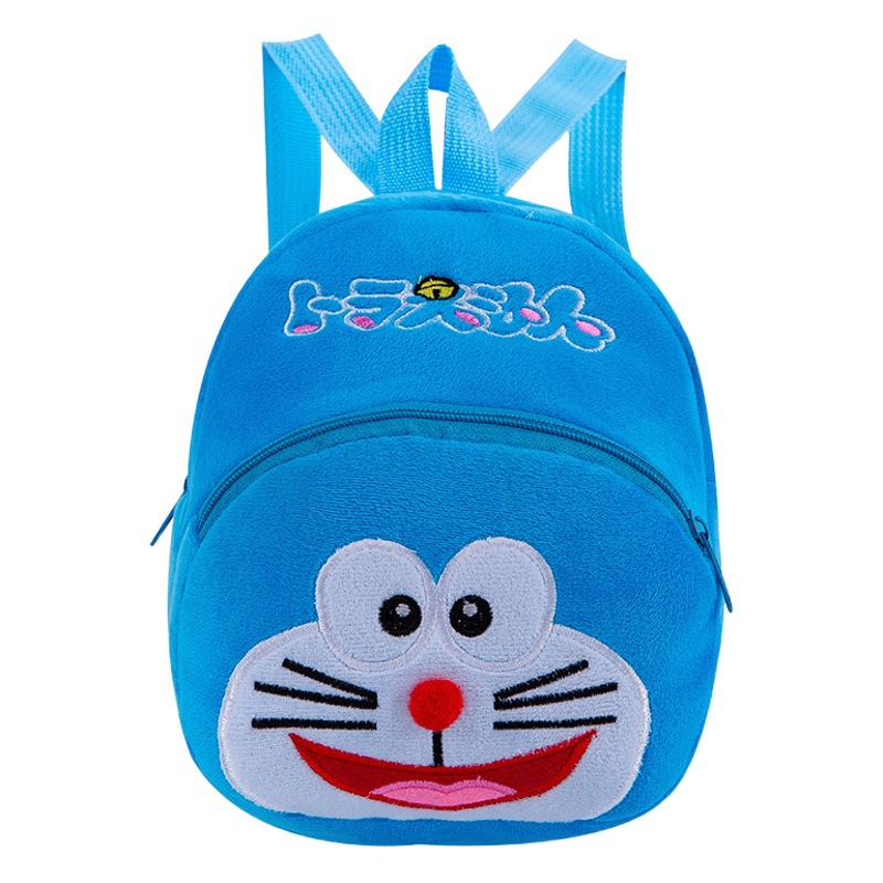 2024 nueva mochila de felpa de moda para niños de dibujos animados lindo jardín de infantes 1-3-4 años para niños y niñas