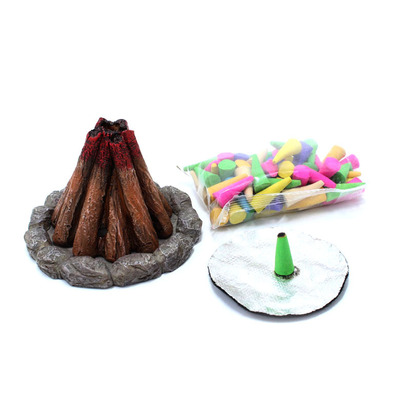 廠家直供現貨 樹脂柴火堆香薰小擺件  家居場景氣氛裝飾品