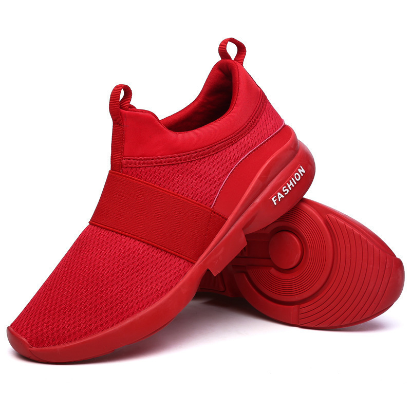2020 Spring and Autumn New Men's Casual Shoes Men's Shoes Mesh Breathable Men's Shoes Leg Sports Men's Mens Shoes
