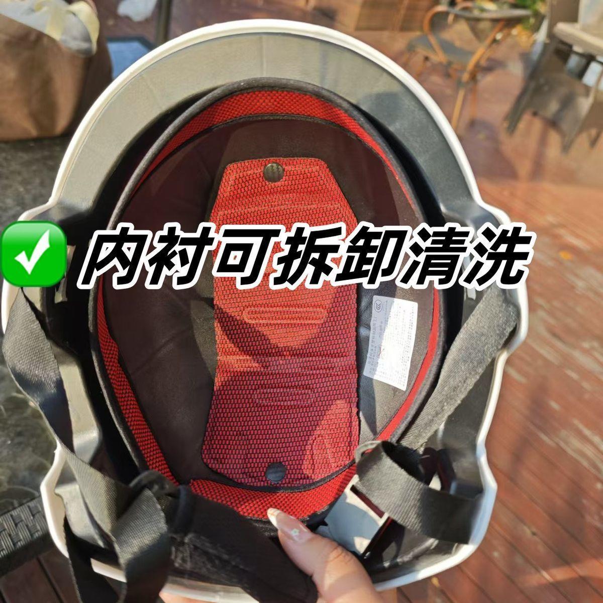 National standard certified summer electric bike helmet, suitable for all seasons, breathable, cute design for both men and women, adjustable for a secure fit