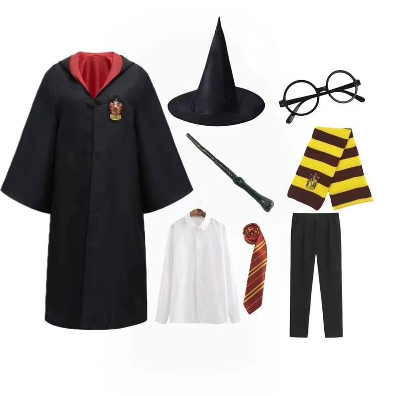 ハリーポッターコスプレ成人学生制服スーツホグワーツハロウィン特別なcosスーツ|undefined