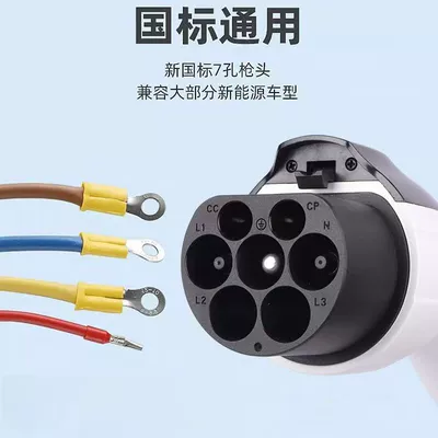 Elektrikli avtomobil şarj cihazları Cable Includes Charging Gun Head