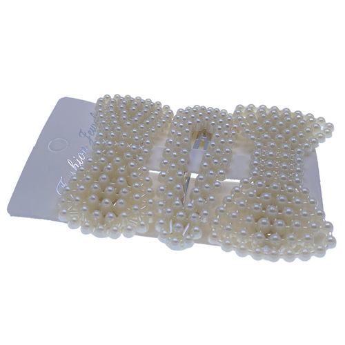 Factory direct sales of pearls in various patterns, BB clip hairpins, side clips, one dollar and two dollar stores, head accessories supply