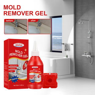 Jakehoe Mildew Remover Gel Multifunctional Mildew Remover Wall Tile Gap Refrigerator Washing Machine Rubber Ring Cleaner