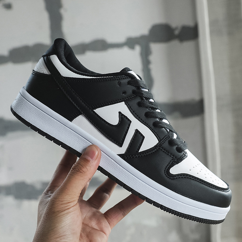 Black And White Panda Net Red Sneakers Casual Couple Shoes Low Top Breathable Sports Men S Shoes Student Women One Drop_voghion.com