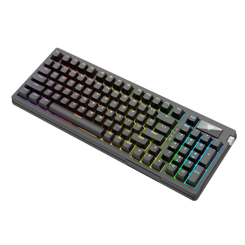 Jingdi G98 メカニカルキーボード ワイヤレス 3モード Bluetooth ホットスワップ対応 ゲーミング エスパルトコンピュータ対応 デスクトップパソコン用汎用キーボード